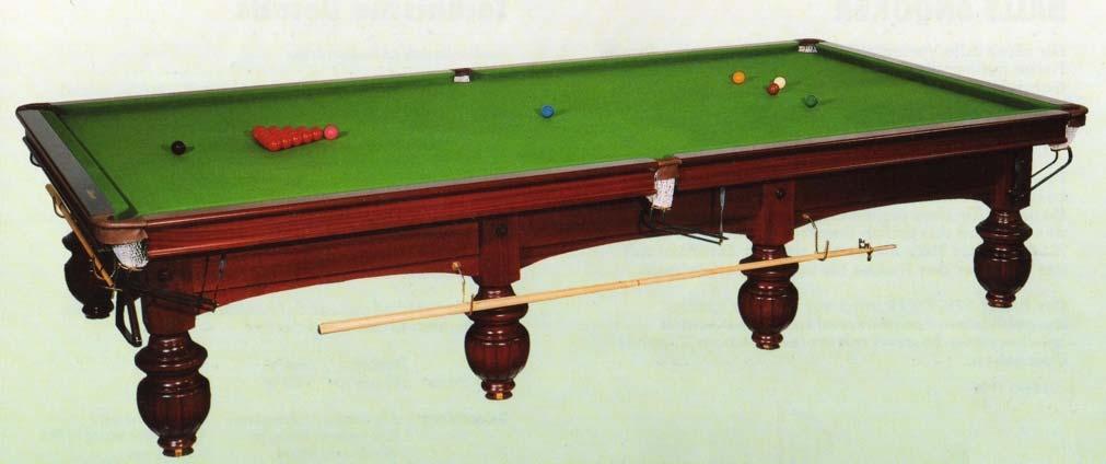 Snooker, được biết đến là bi-a Anh, là một môn thể thao được chơi trên một bàn tương tự như bi-a Mỹ, nhưng lớn hơn rất nhiều. 