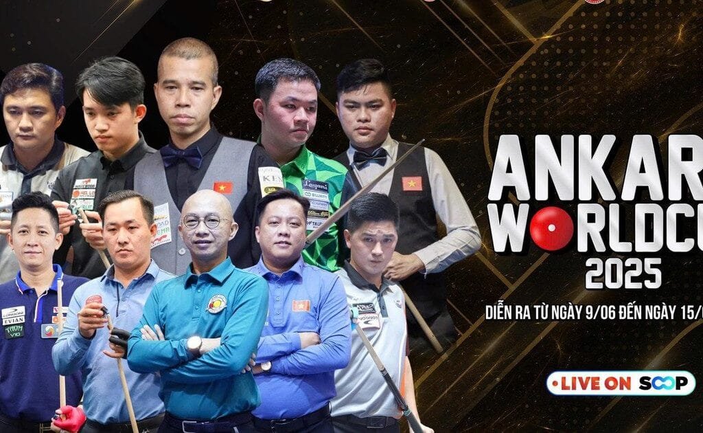 Cơ thủ Việt Nam xuất trận tại World Cup Ankara