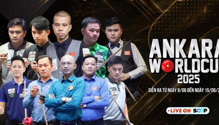 Cơ thủ Việt Nam xuất trận tại World Cup Ankara