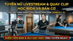 tuyển nữ livestream bida